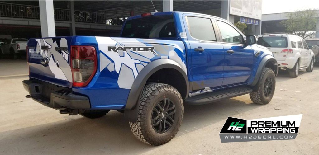 TEM XE FORD RANGER RAPTOR - MẪU 004