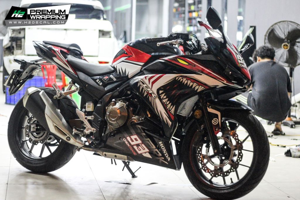 TEM XE CBR 500R - MẪU 002