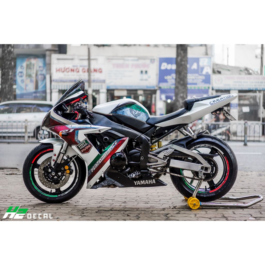 TEM XE YZF-R1 - MẪU 017