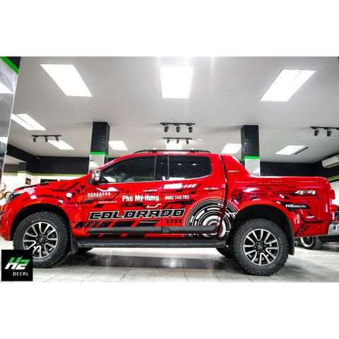 TEM XE CHEVROLET COLORADO - MẪU 008