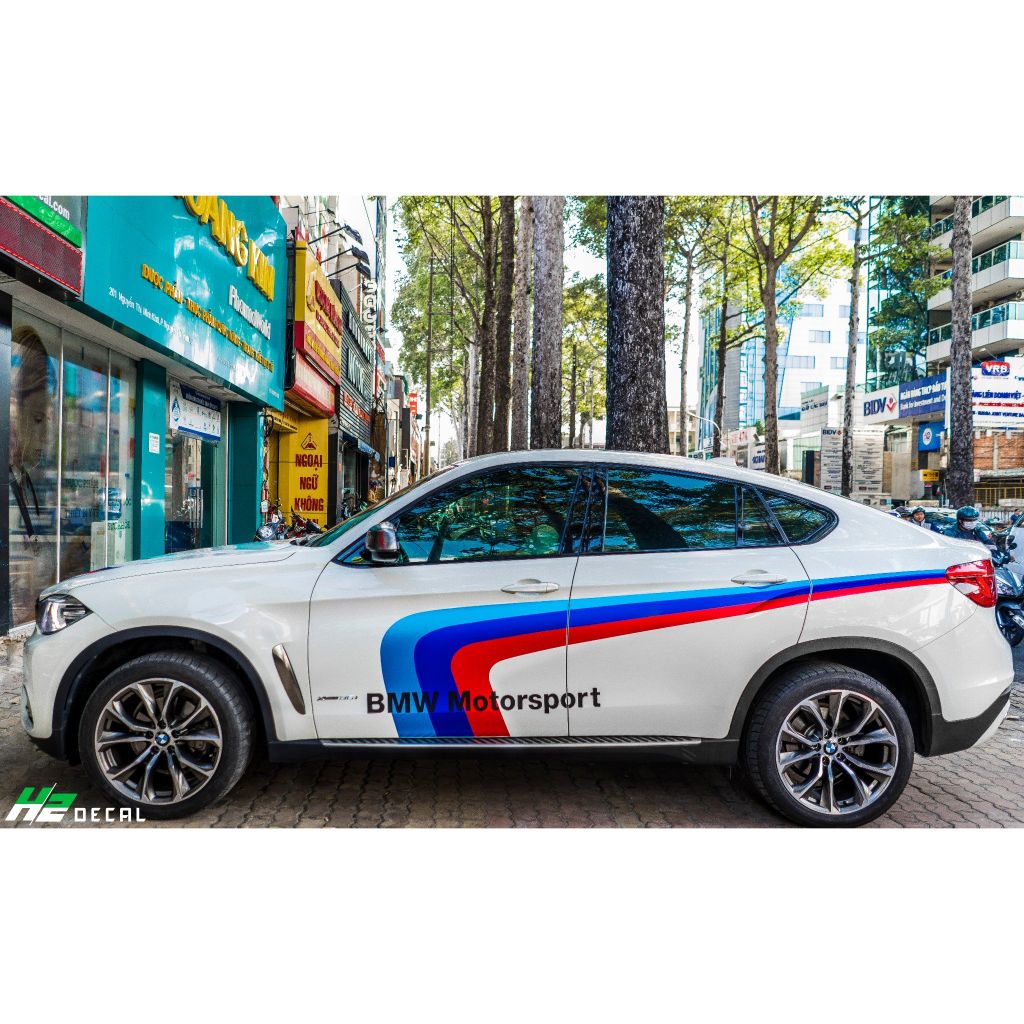 TEM XE BMW X6 - MẪU 001