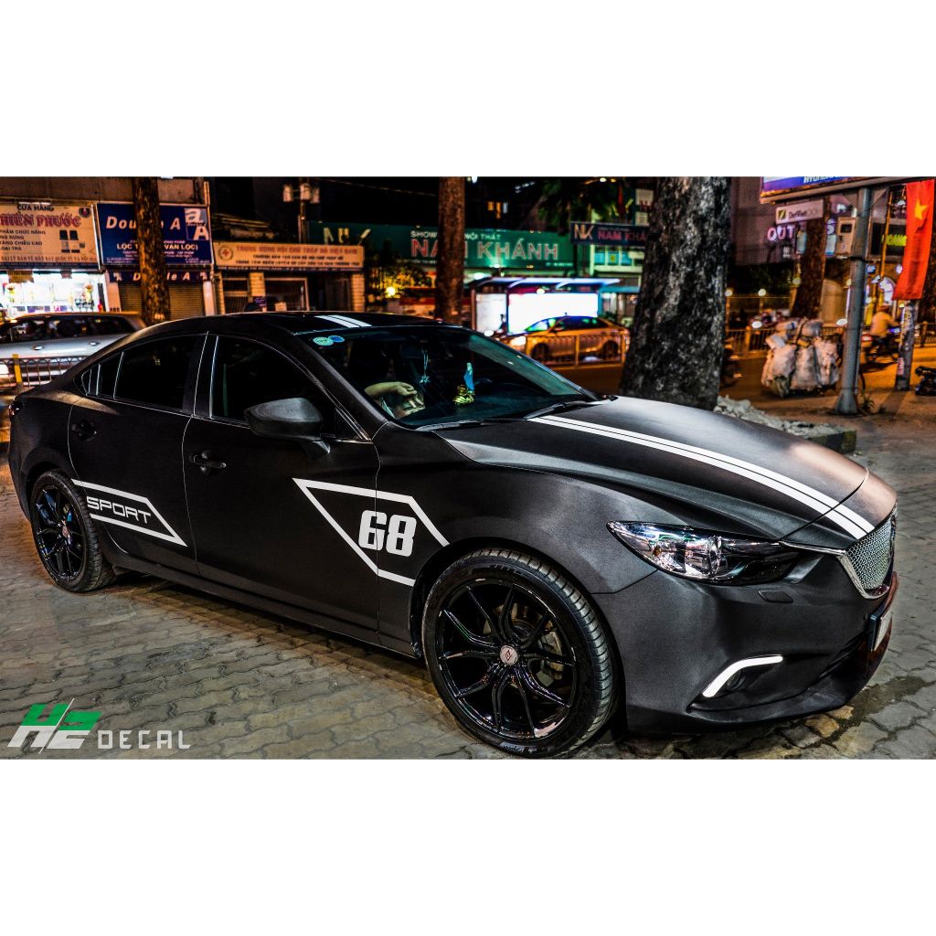 TEM XE MAZDA 6 - MẪU 003