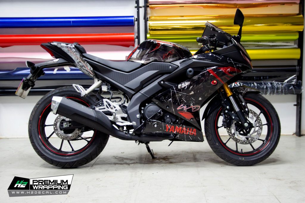 TEM XE YZF R15 - MẪU 008