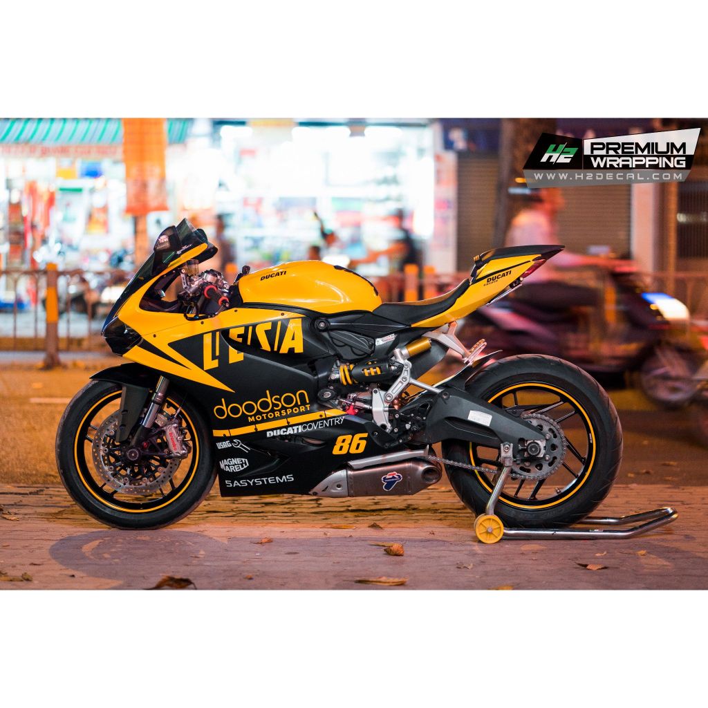 TEM XE PANIGALE - MẪU 019