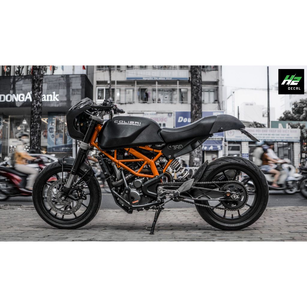 TEM XE KTM DUKE - MẪU 009