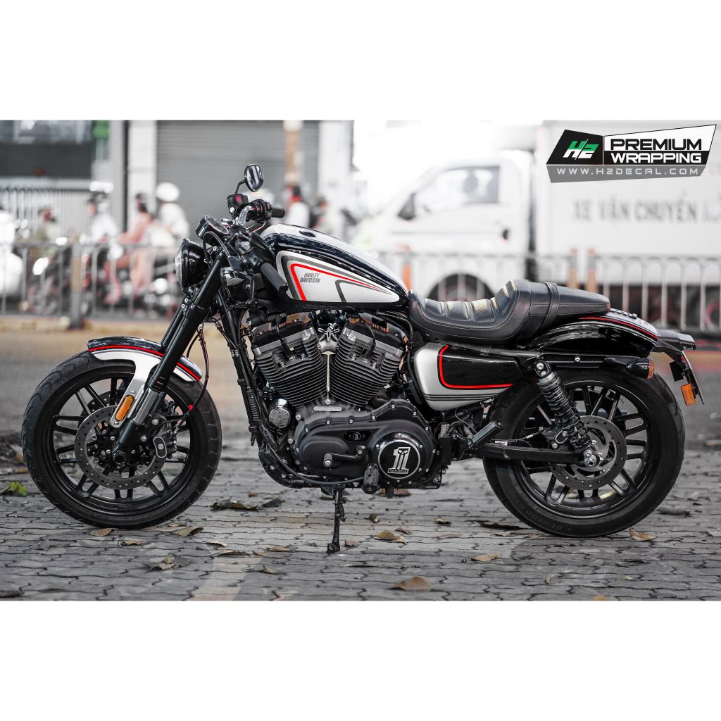 TEM XE HARLEY ROADSTER 1200 - MẪU 001