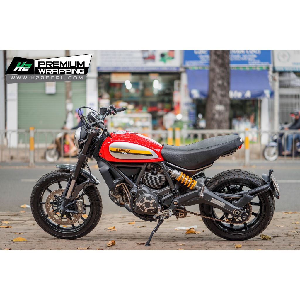 TEM XE SCRAMBLER - MẪU 011