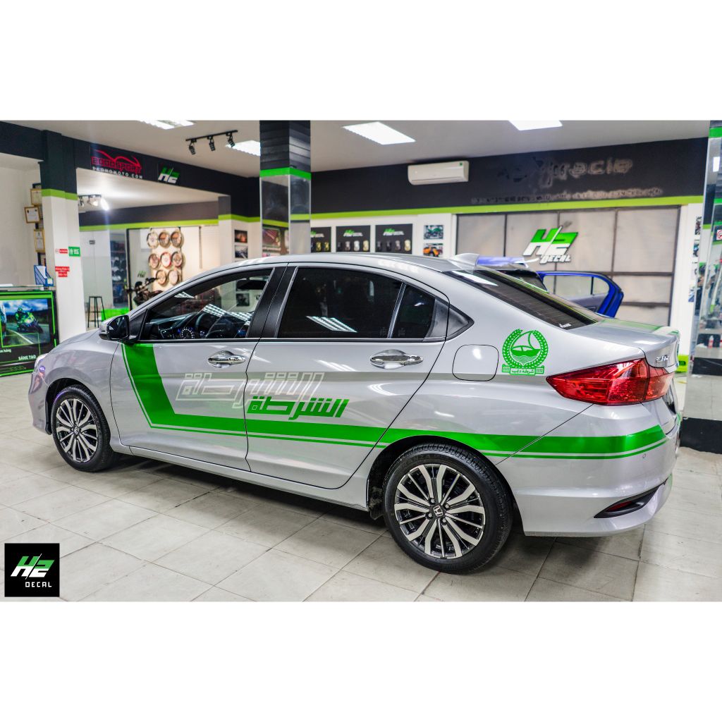 TEM XE HONDA CITY - MẪU 002