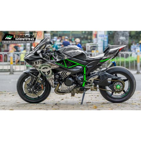 TEM XE NINJA H2 - MẪU 004