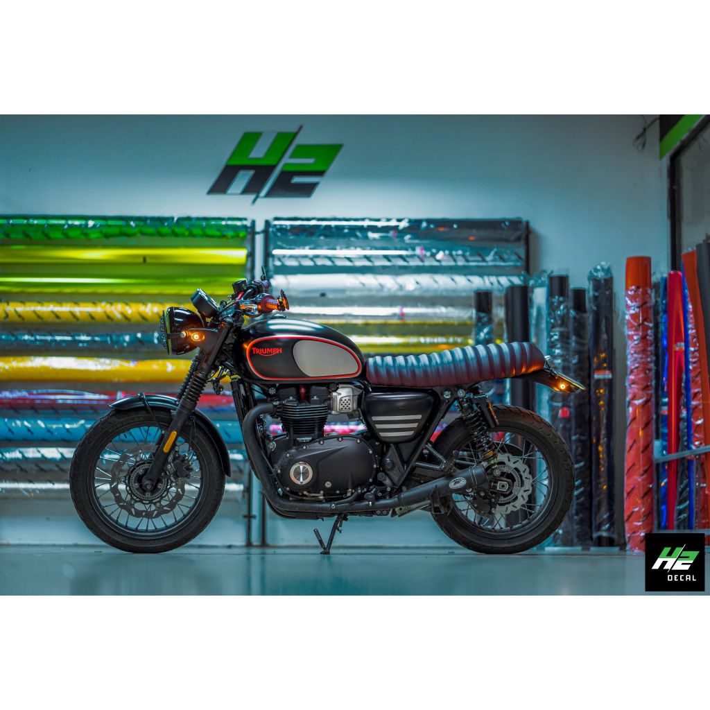 TEM XE TRIUMPH BONNEVILLE - MẪU 002