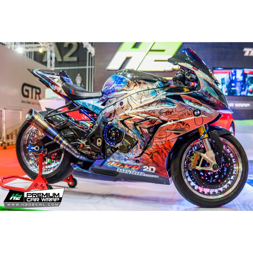 TEM XE BMW S1000RR - MẪU 028