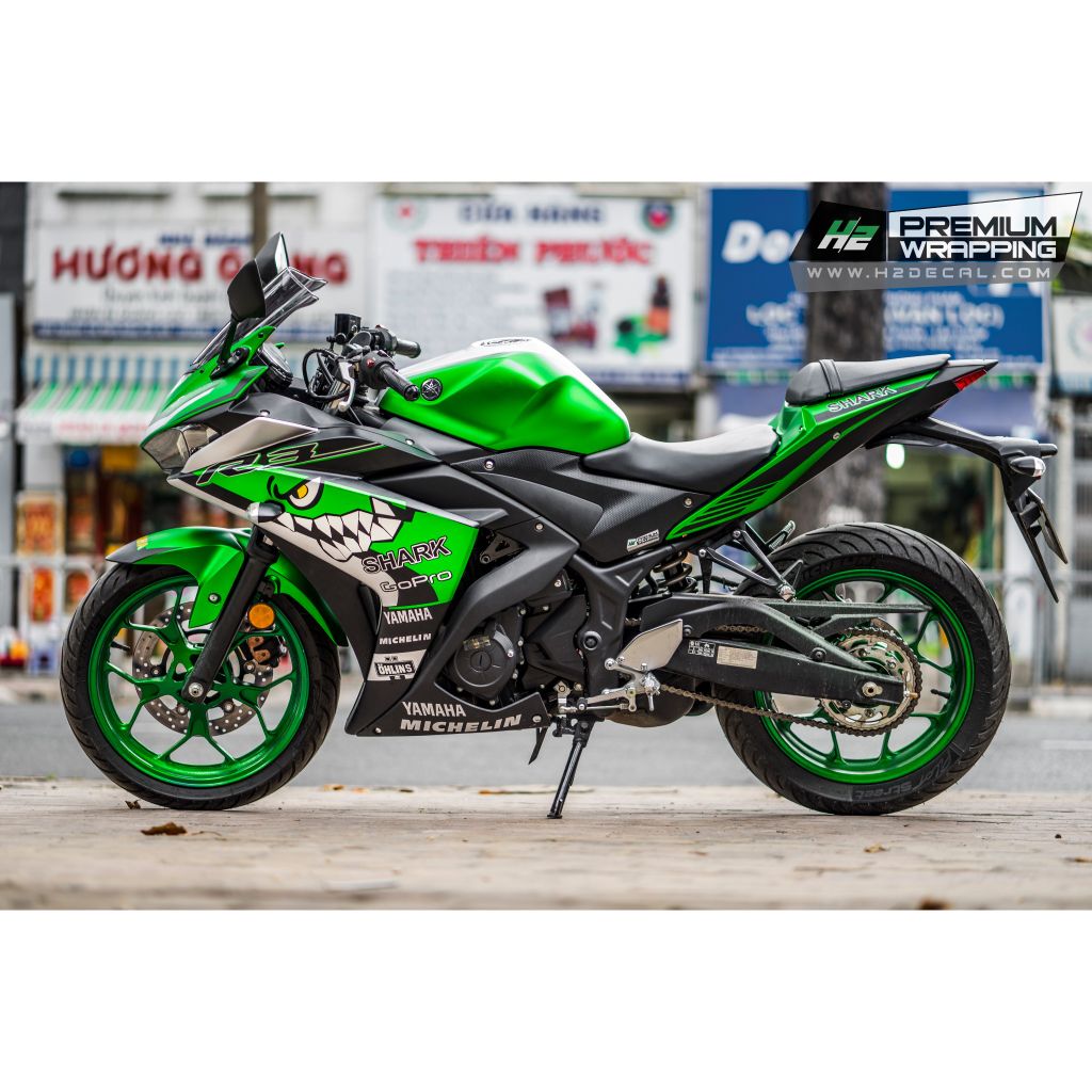 TEM XE YZF R3 - MẪU 002