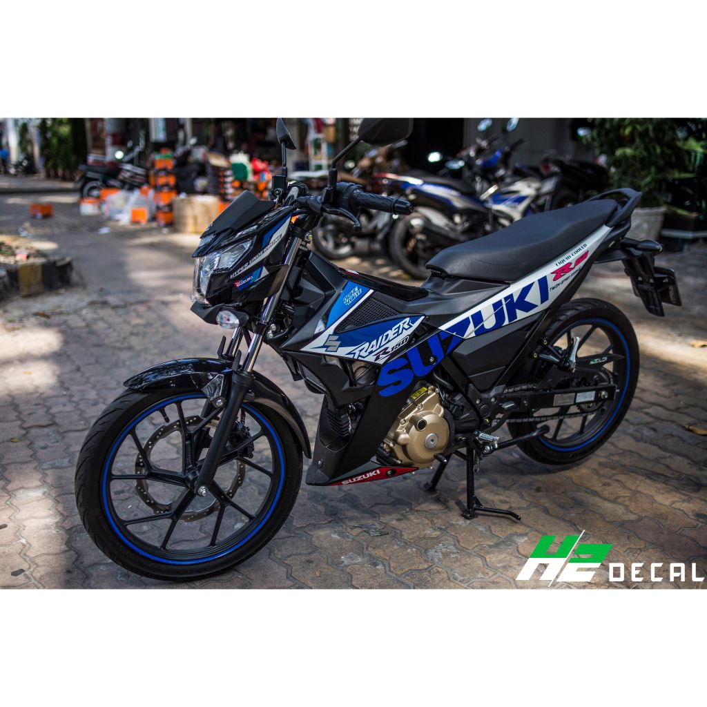 TEM XE SUZUKI RAIDER 150 - MẪU 001