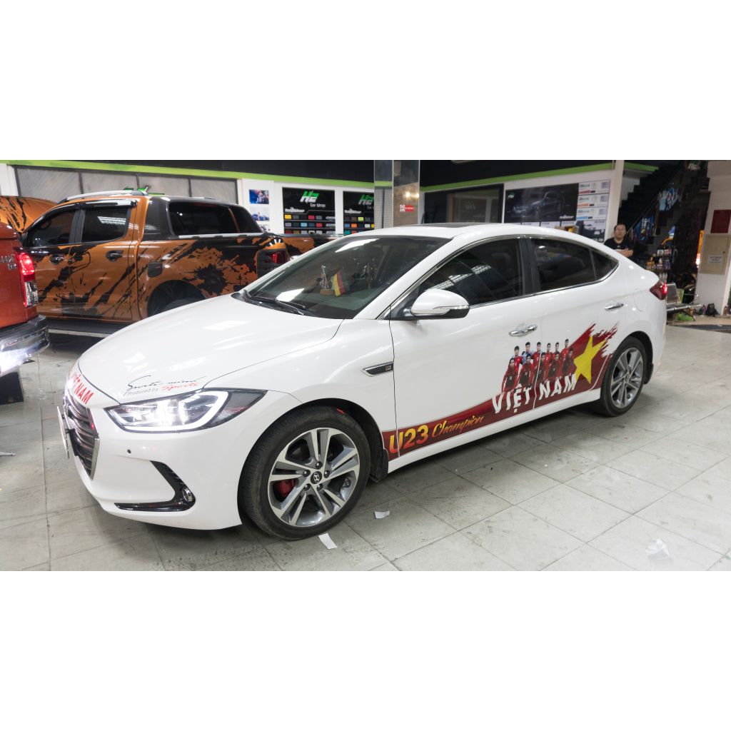 TEM XE HYUNDAI ELANTRA - MẪU 002