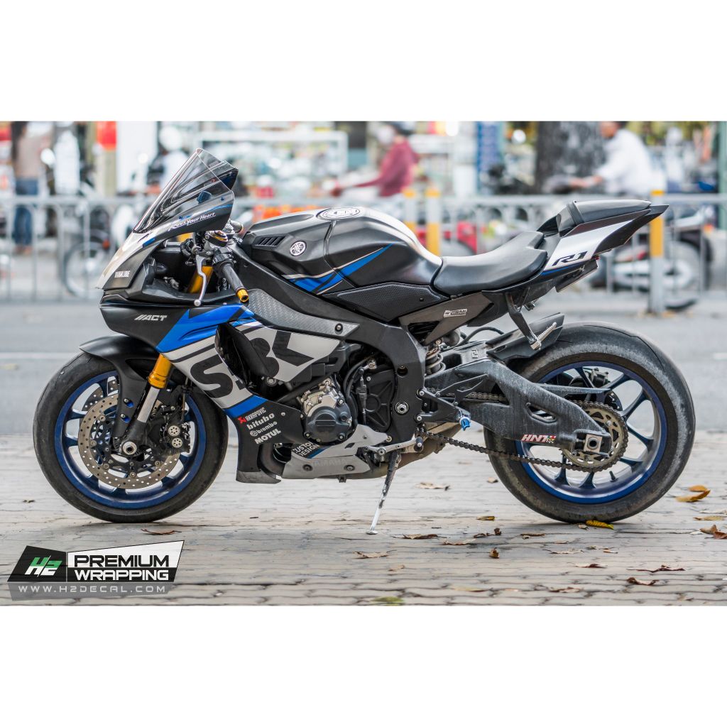 TEM XE YZF R1 - MẪU 016