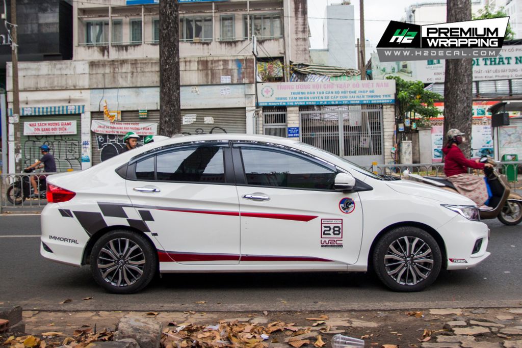 TEM XE HONDA CITY - MẪU 003