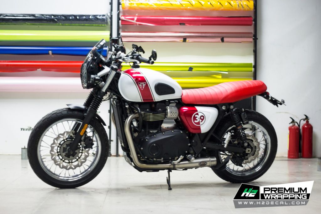 TEM XE TRIUMPH BONNEVILLE - MẪU 003