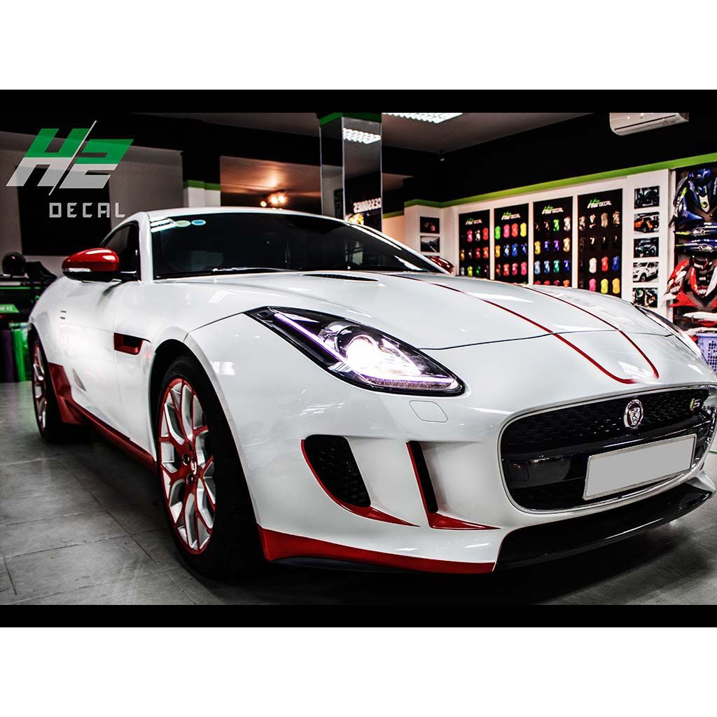 TEM XE JAGUAR F-TYPE - MẪU 001