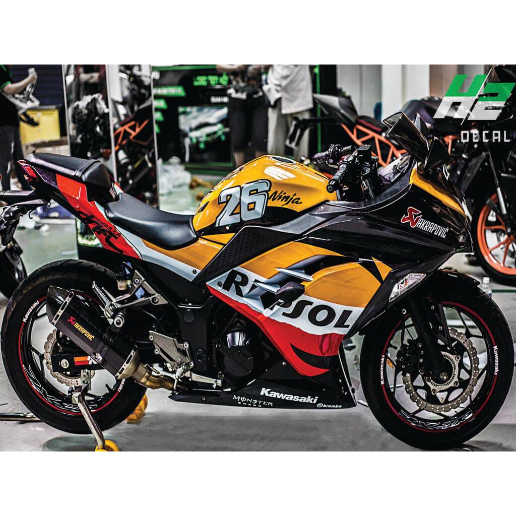 TEM XE NINJA 300 - MẪU 001