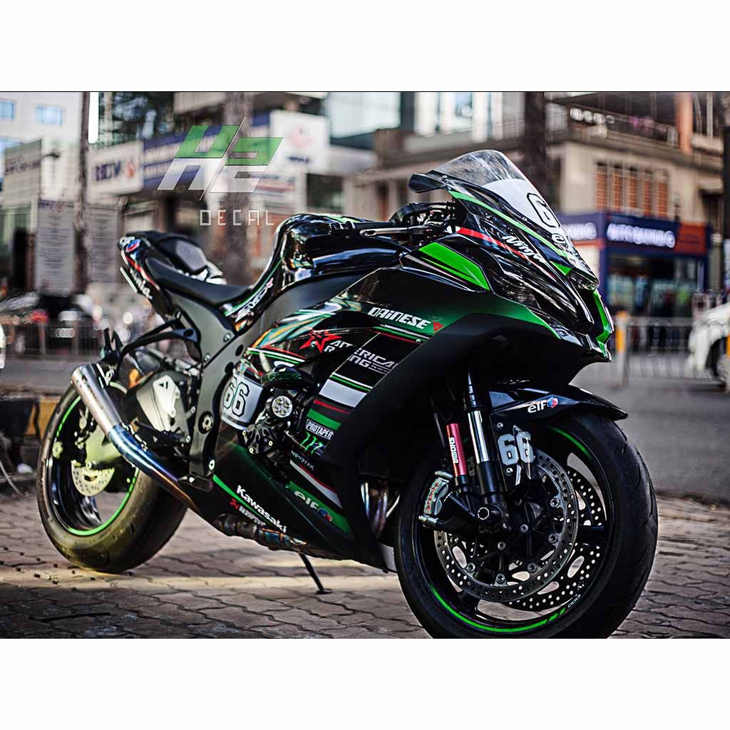 TEM XE NINJA ZX10R - MẪU 001