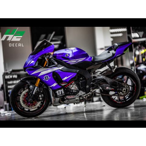 TEM XE YZF-R1 - MẪU 008