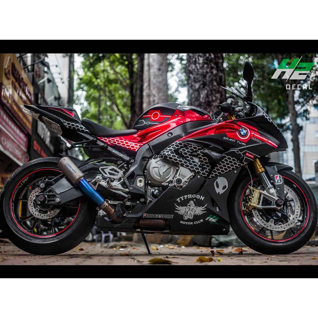 TEM XE S1000RR - MẪU 009