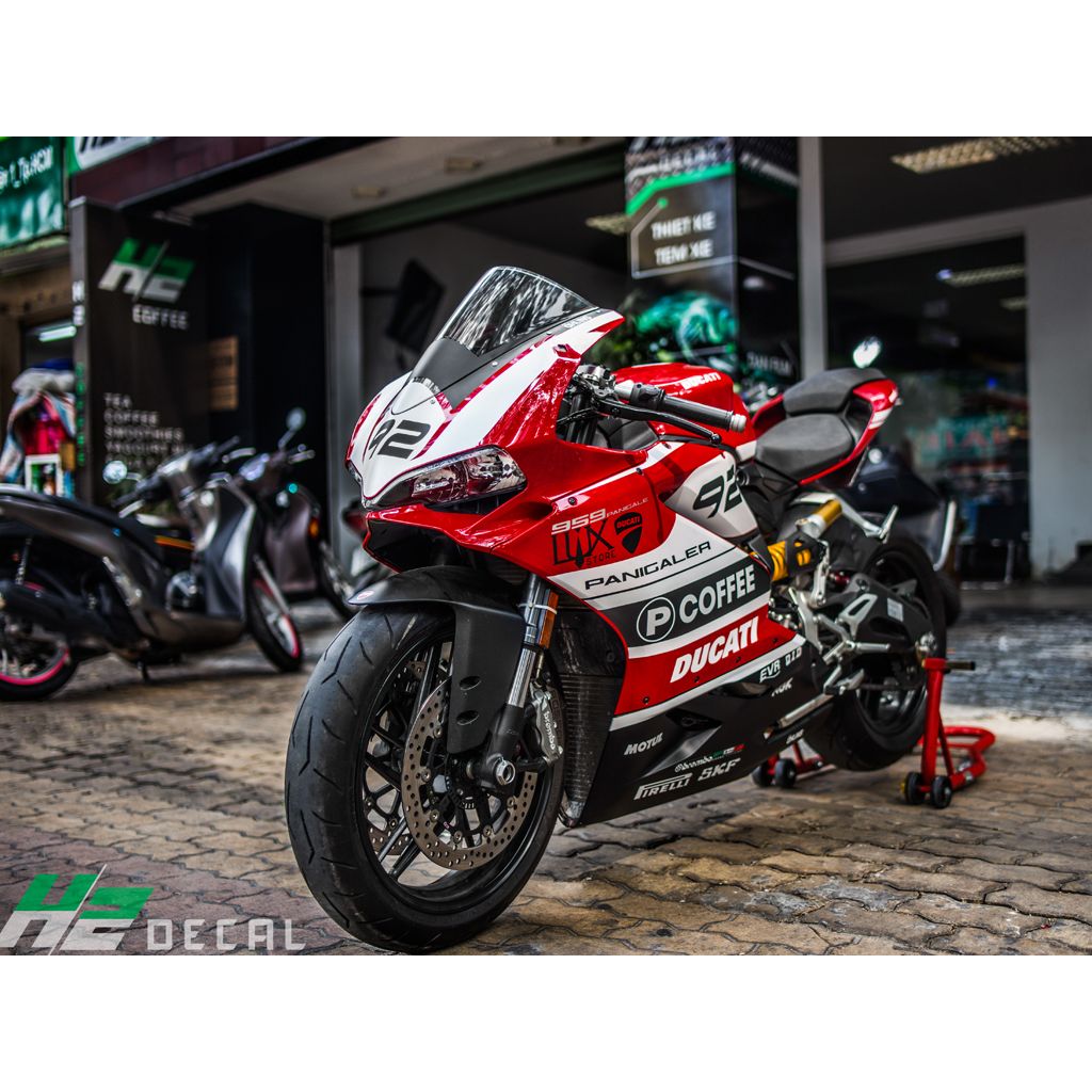 TEM XE PANIGALE - MẪU 004