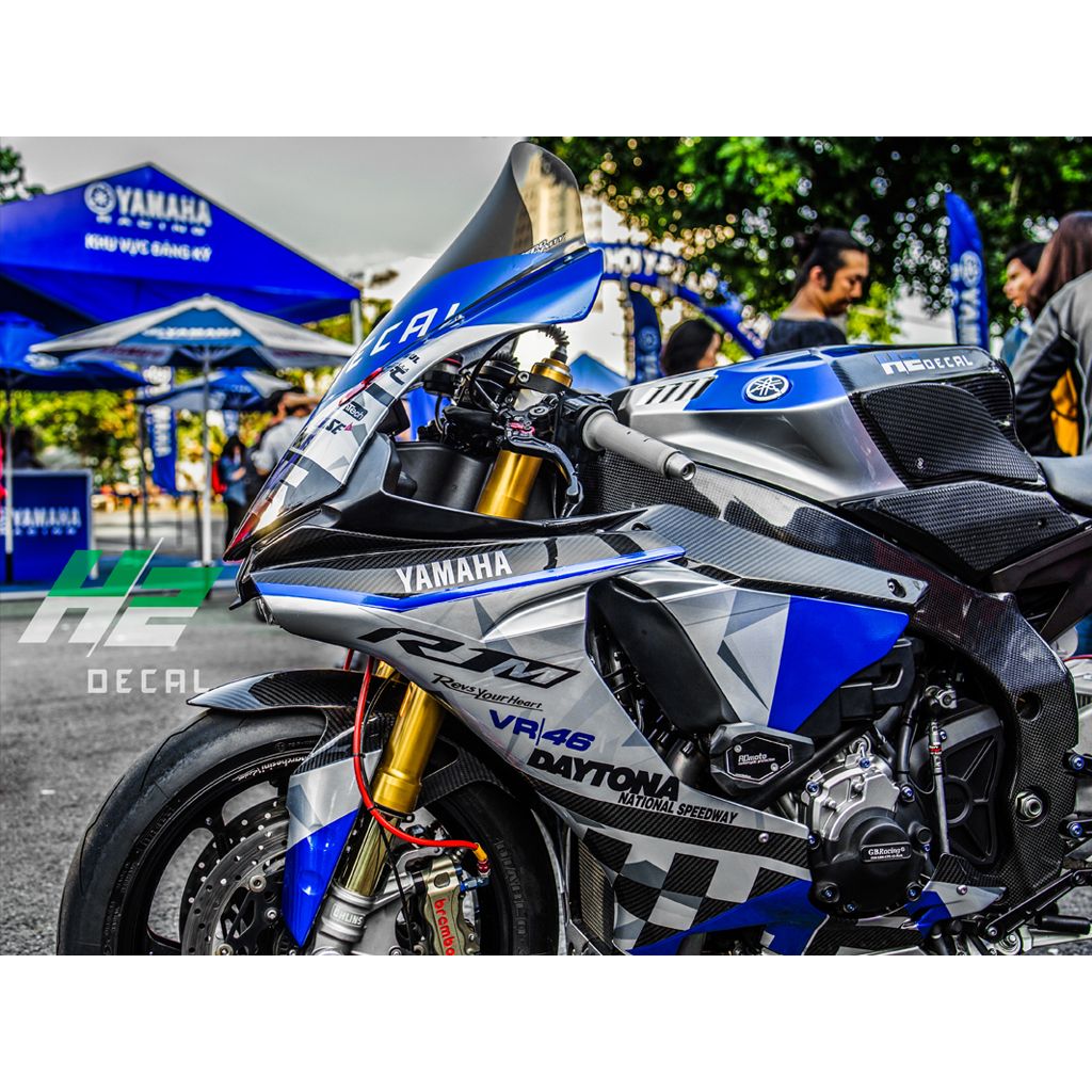 TEM XE YZF-R1 - MẪU 011