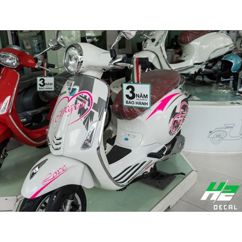 TEM XE VESPA PRIMAVERA - MẪU 005