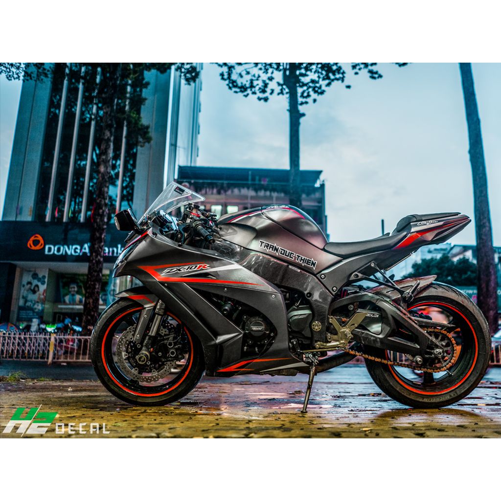 TEM XE NINJA ZX10R - MẪU 013