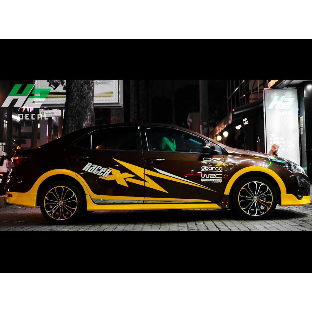 TEM XE TOYOTA COROLLA ALTIS - MẪU 001