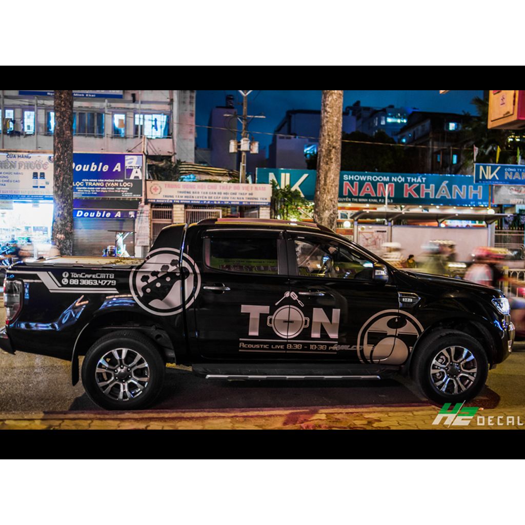 TEM XE FORD RANGER - MẪU 013