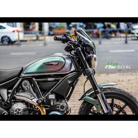 TEM XE SCRAMBLER - MẪU 006