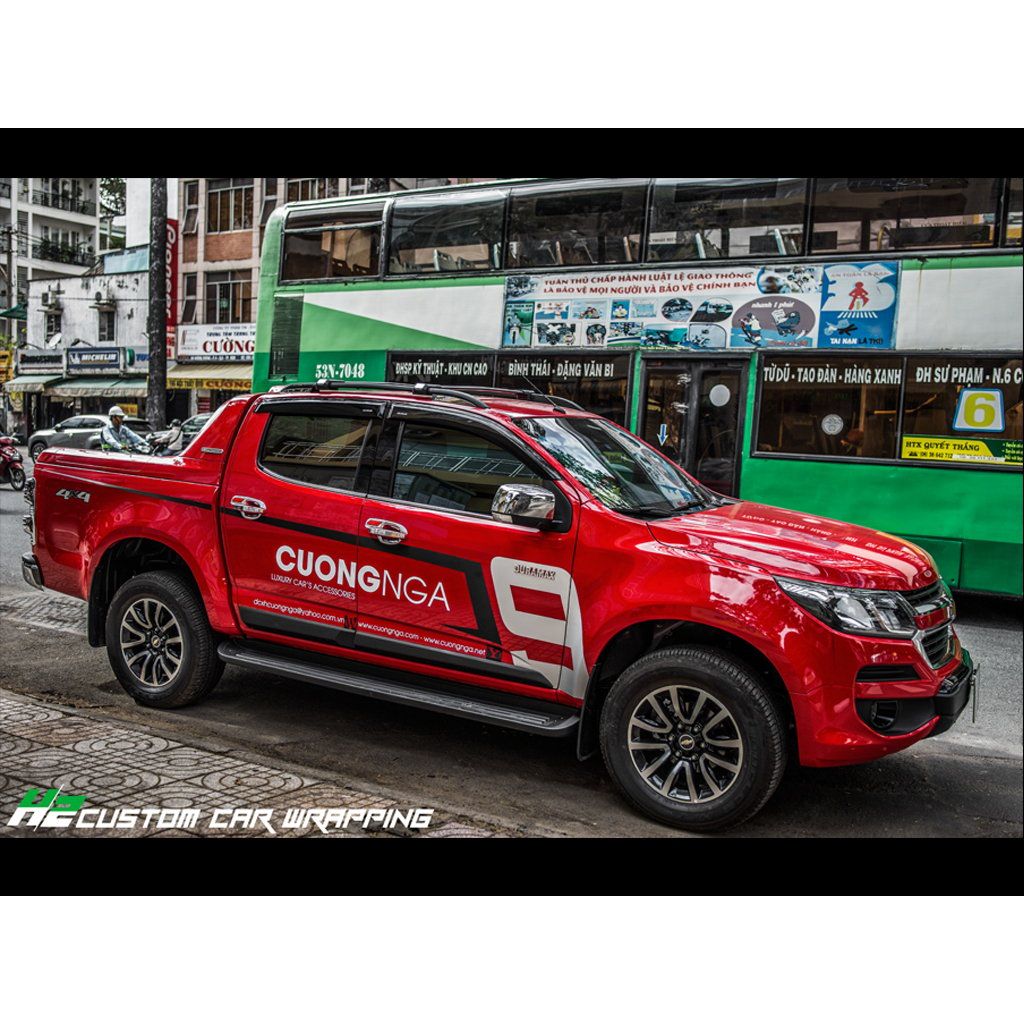 TEM XE CHEVROLET COLORADO - MẪU 003