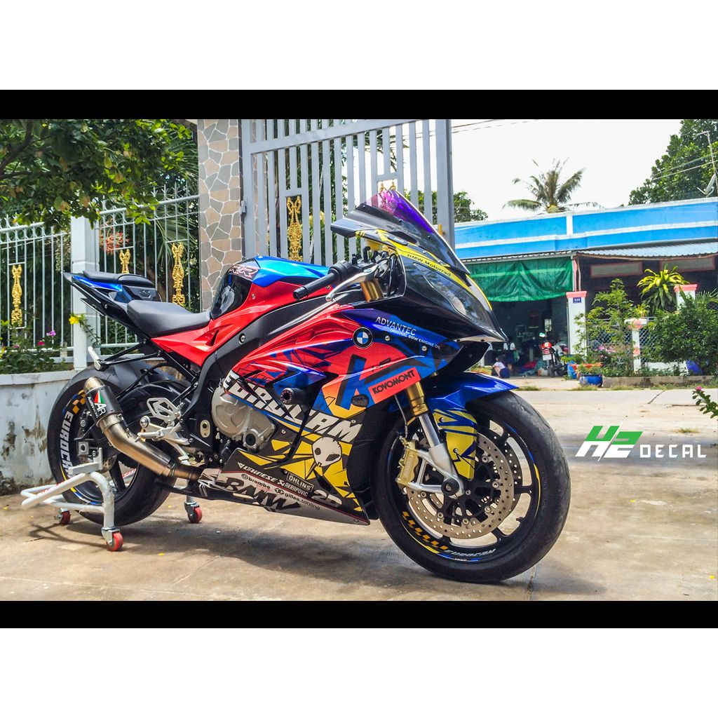 TEM XE S1000RR - MẪU 019