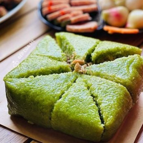  Bánh chưng Cốm thịt mini - size 450g 