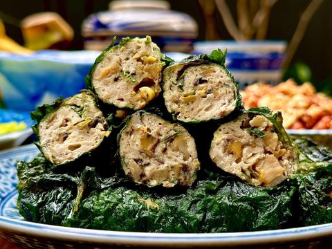  Chả ốc cuốn lá lốt - 500g 