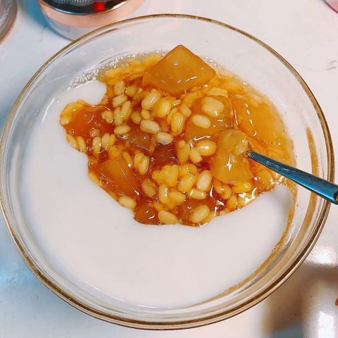  Chè bưởi cốt dừa 