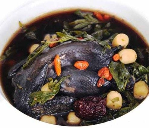  Gà ác tiềm thuốc bắc - set 2 con nhỏ 