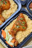 Cơm chiên đùi gà chiên mắm - 1 xuất