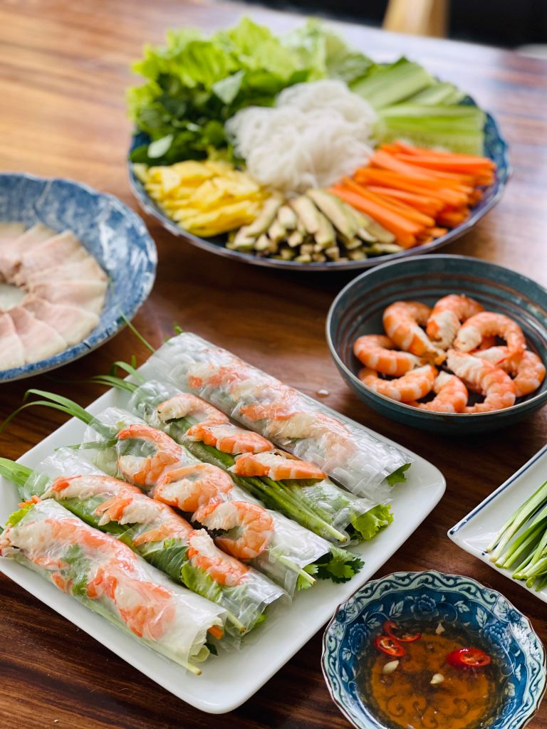  Gỏi cuốn Tôm Thịt 