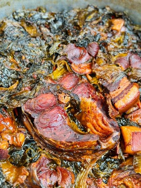  CÁ TRẮM ĐEN KHO DƯA ( ĐẶC BIỆT) 