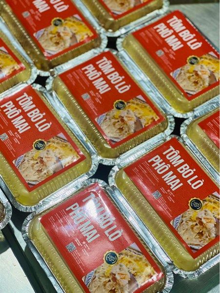  Tôm bỏ lò phô mai - 450g 