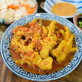 Chân gà rút xương sốt thái - set 10c