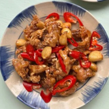 Chân gà có xương chiên me