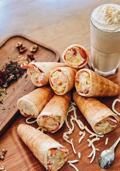  Pizza Ốc Quế - vị Bò Phô Mai - set 5c 