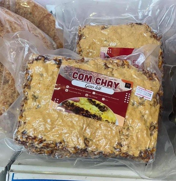  Cơm cháy gạo lứt - miếng 250g 