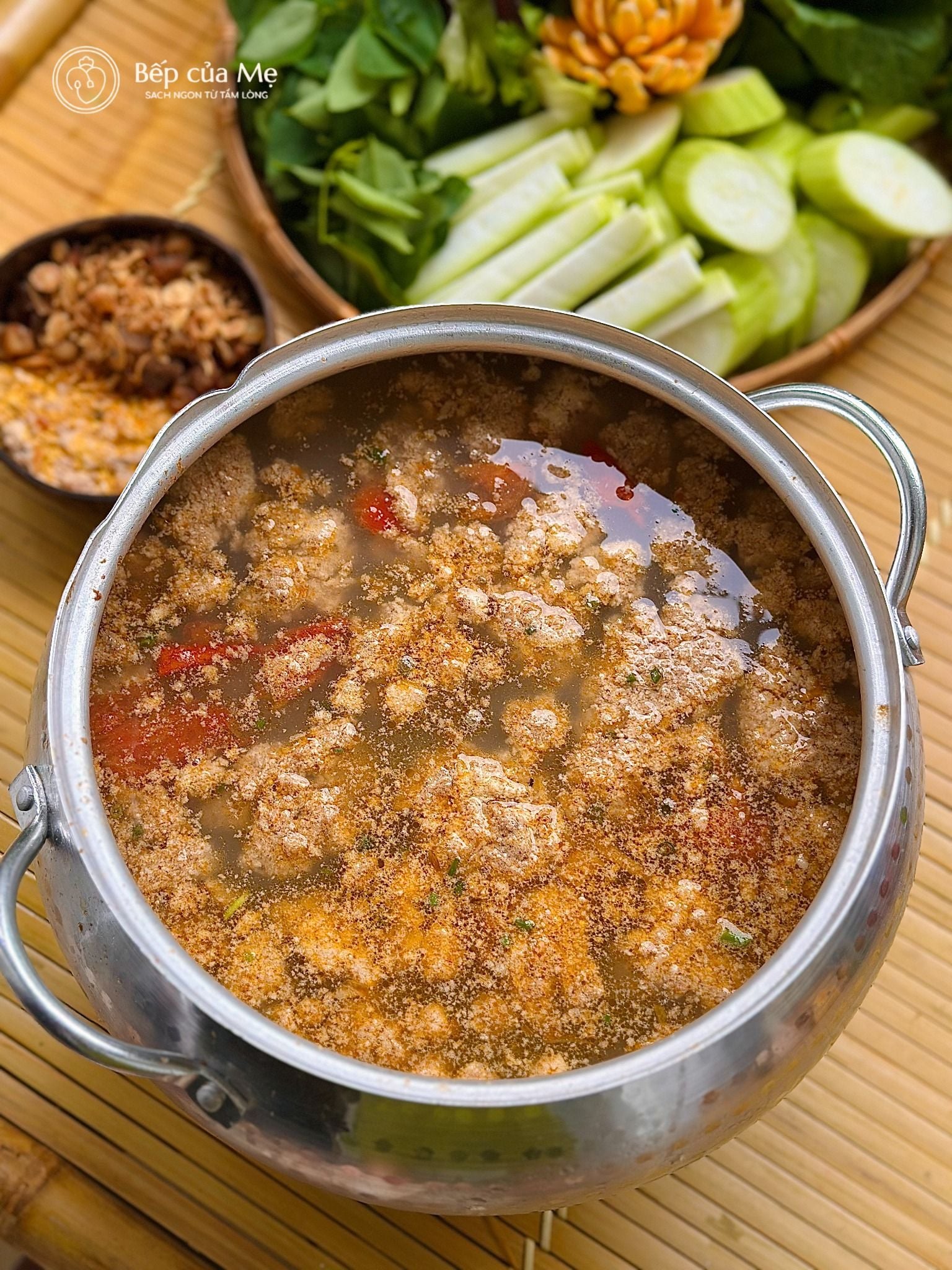  Lẩu Riêu Cua - set to - 6 người ăn 