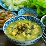 Ốc om ba chỉ chuối đậu - hộp 1,7-2kg