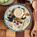 Chè dừa dầm cà phê